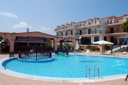 Hotel Alexander Laganas Exteriér fotografie